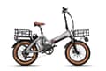 Miniatyrbild 1 av 8: MIHOGO ONE elcykel: 267 km räckvidd, 40 km/h, dubbelt batteri, magnesiumram, 750 W motor, Shimano 7-växlad, hydrauliska bromsar