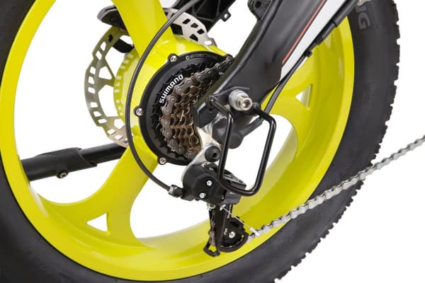 MIHOGO NX 750W elcykel med fede dæk: 120 km rækkevidde, 40 km/t, app-kontrol, hydraulisk affjedring, foldbar magnesiumramme
