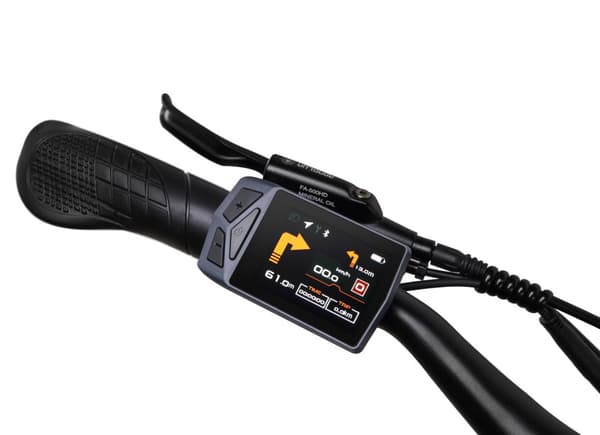 MIHOGO NX 750W elcykel med fede dæk: 120 km rækkevidde, 40 km/t, app-kontrol, hydraulisk affjedring, foldbar magnesiumramme