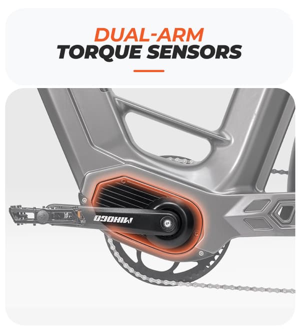MIHOGO Air Carbon Fiber Commuter sähköpyörä Dual Long Range -akkujen keskusohjaustekniikka sähköpyörä