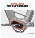 Pikkukuva 6 / 11: MIHOGO Air Carbon Fiber Commuter sähköpyörä Dual Long Range -akkujen keskusohjaustekniikka sähköpyörä