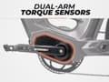 Miniatyrbillede 5 af 11: MIHOGO Air Carbon Fiber Commuter Electric Bike Dual Long Range Batterier Central Control Technology Electric Bike