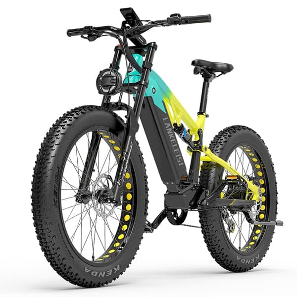 El-mountainbike LANKELEISI RV800 Plus, Bafang-motor 750W, 48V 20Ah Samsung-batteri