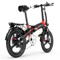 Miniatyrbild 2 av 11: Hopfällbar elcykel för stadscyklar Lankeleisi G660, 500W 48V 12.8Ah, 20"