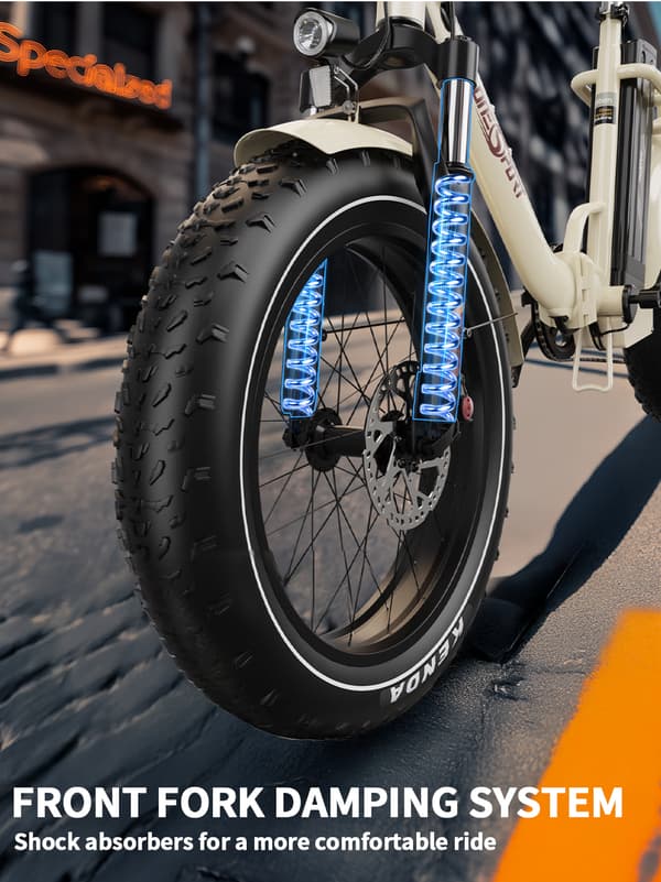 Onesport OT16 MAX 500W elcykel 120 km rækkevidde ved 50 km/t hastighed | 7-trins Shimano | Urban pendling elektrisk cykel