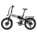 Miniatyrbild 4 av 5: Hopfällbar elcykel LANKELEISI X2000 MAX, 2000W dubbelmotor, 48V 20Ah SAMSUNG litiumjonbatteri