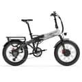 Miniatyrbild 1 av 5: Hopfällbar elcykel LANKELEISI X2000 MAX, 2000W dubbelmotor, 48V 20Ah SAMSUNG litiumjonbatteri