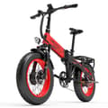 Miniatyrbild 2 av 11: Hopfällbar elcykel LANKELEISI X2000 MAX, 2000W dubbelmotor, 48V 20Ah SAMSUNG litiumjonbatteri
