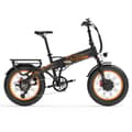 Miniatyrbild 1 av 8: Hopfällbar elcykel LANKELEISI X2000 MAX, 2000W dubbelmotor, 48V 20Ah SAMSUNG litiumjonbatteri