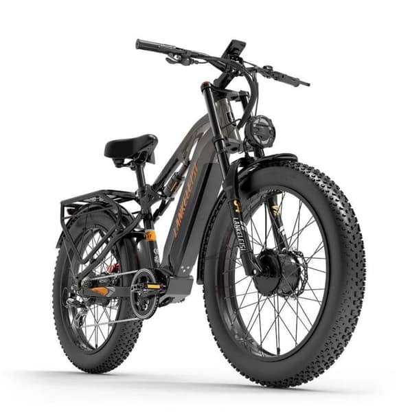 Terrängcykel LANKELEISI MG800Max, 2000W dubbelmotor, 26″ feta däck, 20Ah batteri