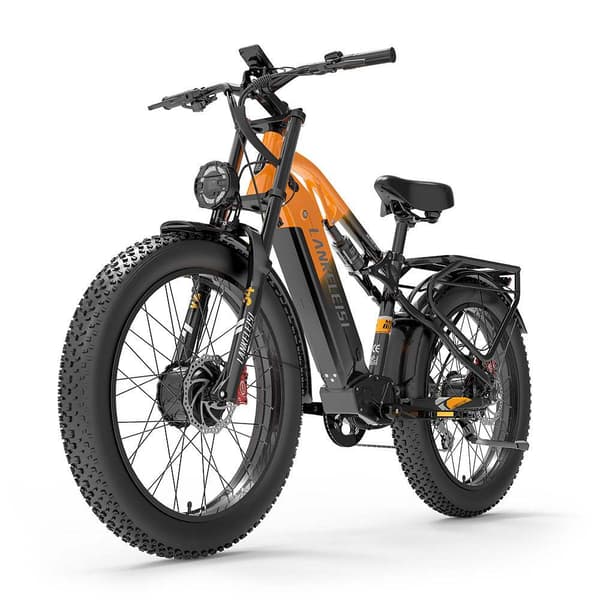 Terrängcykel LANKELEISI MG800Max, 2000W dubbelmotor, 26″ feta däck, 20Ah batteri