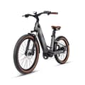 Pikkukuva 2 / 11: MIHOGO Air 26'' sähköinen kaupunkipyörä, 750 W moottori, 19,2 Ah akku, kaksivartiset vääntömomenttianturit, lukitsematon nopeusrajoitus