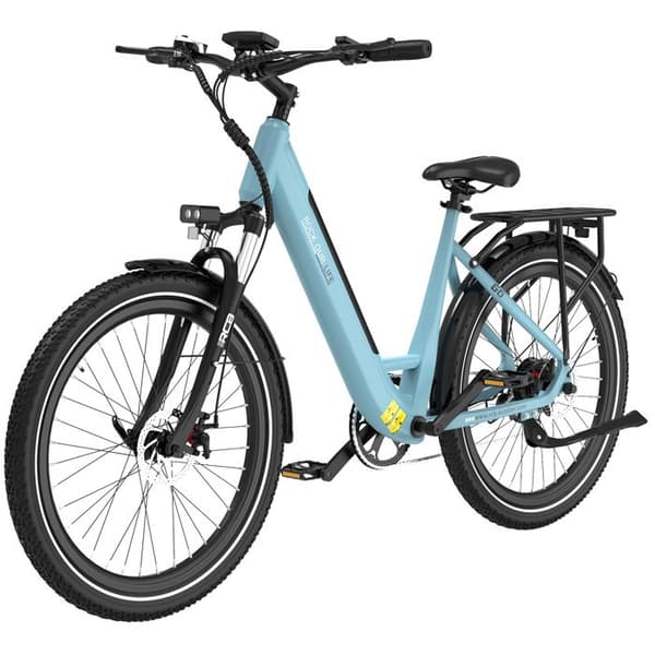 Elcykel 27,5" - E-bike 36V 10,4Ah|250W| Räckvidd 50KM | LCD-skärm | Skivbromsar| NFC| APP - RCB G6 Blå