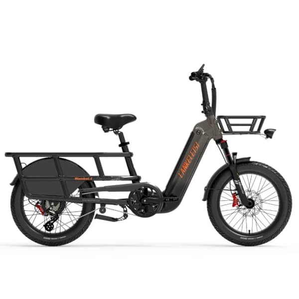 Sähköinen tavarapyörä LANKELEISI Wombat-1, 48V 1000W 20Ah, pitkä kantama matkakäyttöön