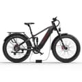 Miniatyrbild 4 av 11: Elmountainbike Dukawey Silvertip8, 1000W 52V 20Ah batteri, 26” fatbike, SUV elcykel