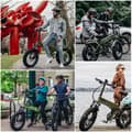 Miniatyrbillede 11 af 11: Elektrisk foldecykel PASELEC PX6, Motor 48V 750W, Fuld Affjedring