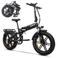 Miniatyrbillede 1 af 11: Elektrisk foldecykel PASELEC PX6, Motor 48V 750W, Fuld Affjedring