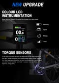Miniatyrbillede 10 af 11: Elektrisk mountainbike HedaTX TX19, 29", 1000W motor 48V 19,2Ah batteri
