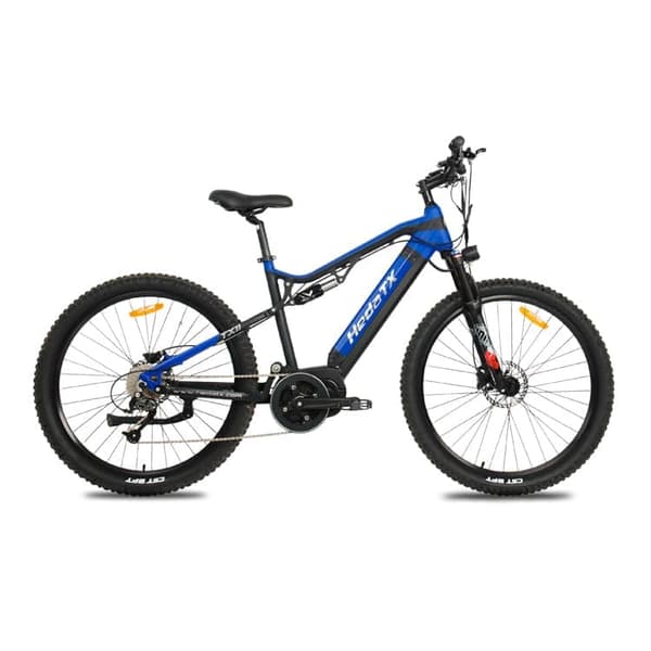 Sähkömaastopyörä HedaTX TX11, 27.5", 500 W keskiajomoottori, 48 V 15 Ah akku