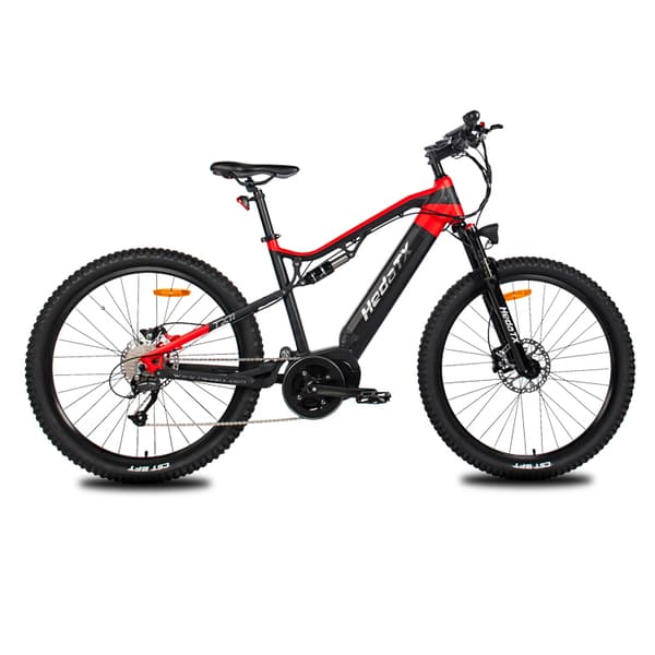 Sähkömaastopyörä HedaTX TX11, 27.5", 500 W keskiajomoottori, 48 V 15 Ah akku