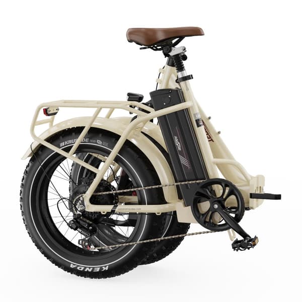Hopfällbar elcykel Onesport OT16 Max, 20", 500W motor 48V 18Ah batteri, stöd för app