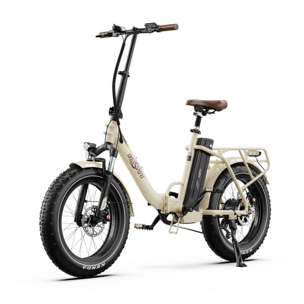 Hopfällbar elcykel Onesport OT16 Max, 20", 500W motor 48V 18Ah batteri, stöd för app
