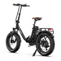 Miniatyrbild 8 av 11: Hopfällbar elcykel Onesport OT16 Max, 20", 500W motor 48V 18Ah batteri, stöd för app