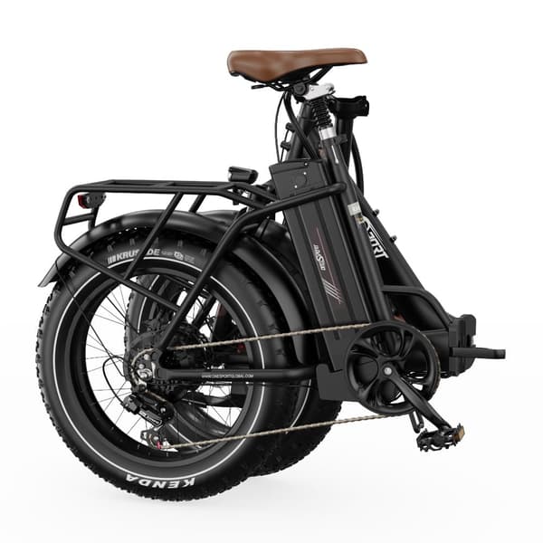 Hopfällbar elcykel Onesport OT16 Max, 20", 500W motor 48V 18Ah batteri, stöd för app