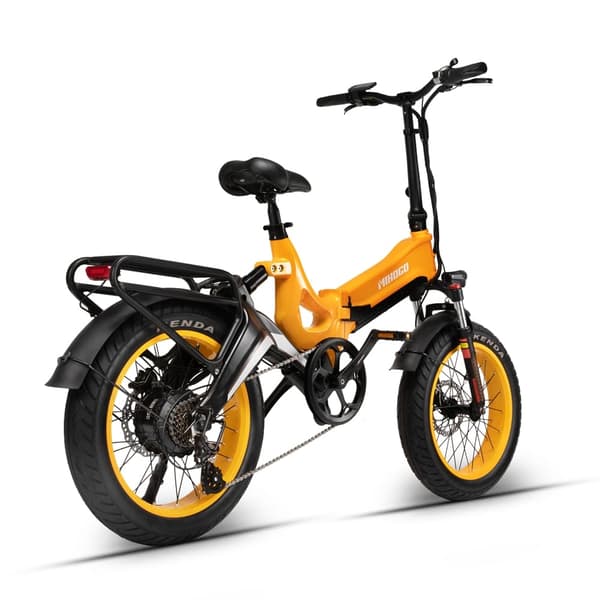 MIHOGO NX 20'' hopfällbar elcykel, 750W motor, 40 km/h, 12.8AH batteri, appstyrning, ram i magnesiumlegering, 7 växlar