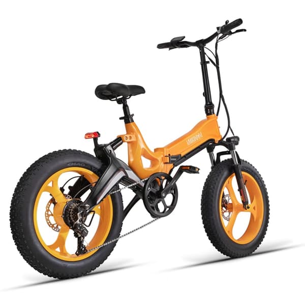 MIHOGO NX 20'' hopfällbar elcykel, 750W motor, 40 km/h, 12.8AH batteri, appstyrning, ram i magnesiumlegering, 7 växlar