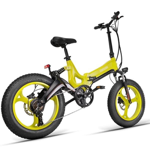 MIHOGO NX Softtail Elcykel, 750W motor, Shimano 7-gear, 12,8AH batteri, app-styring, foldbar stel i magnesiumlegering