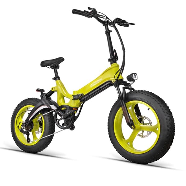MIHOGO NX Softtail Elcykel, 750W motor, Shimano 7-gear, 12,8AH batteri, app-styring, foldbar stel i magnesiumlegering
