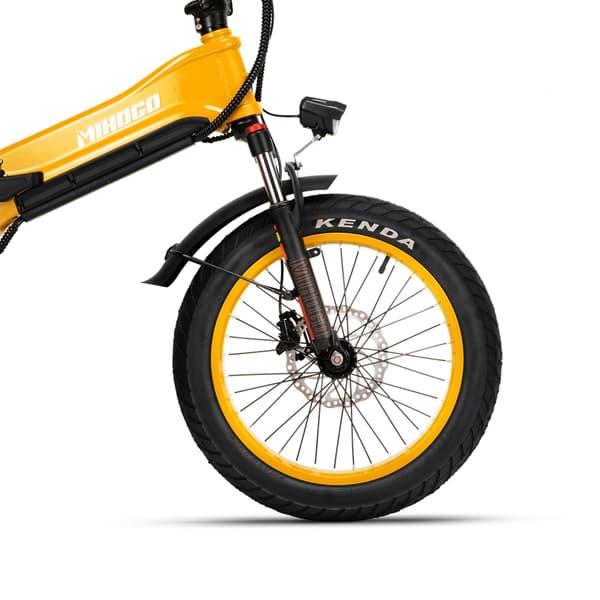MIHOGO NX hopfällbar elcykel för vuxna, 750W motor, Shimano 7-växlad, 12,8AH batteri, Bluetooth-anslutning, ram i magnesiumlegering