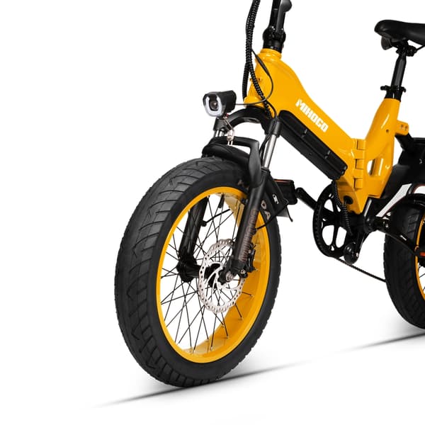 MIHOGO NX hopfällbar elcykel för vuxna, 750W motor, Shimano 7-växlad, 12,8AH batteri, Bluetooth-anslutning, ram i magnesiumlegering