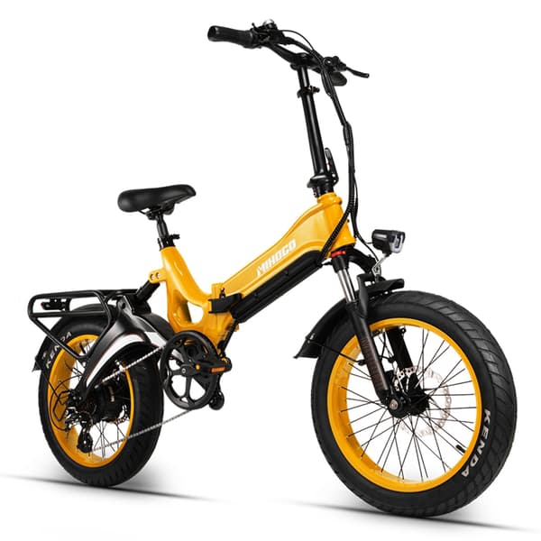 MIHOGO NX hopfällbar elcykel för vuxna, 750W motor, Shimano 7-växlad, 12,8AH batteri, Bluetooth-anslutning, ram i magnesiumlegering