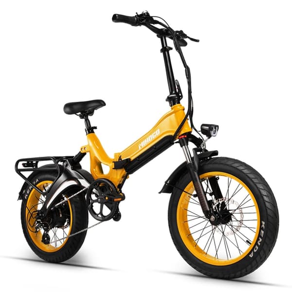 MIHOGO NX hopfällbar elcykel för vuxna, 750W motor, Shimano 7-växlad, 12,8AH batteri, Bluetooth-anslutning, ram i magnesiumlegering