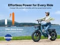 Miniatyrbild 3 av 11: Engwe L20 2025 Nyaste Elcykel 25 km/h Hastighet Med Ram Aluminiumhjul 20 Tum Nior 250W 48V 13Ah Elcykel