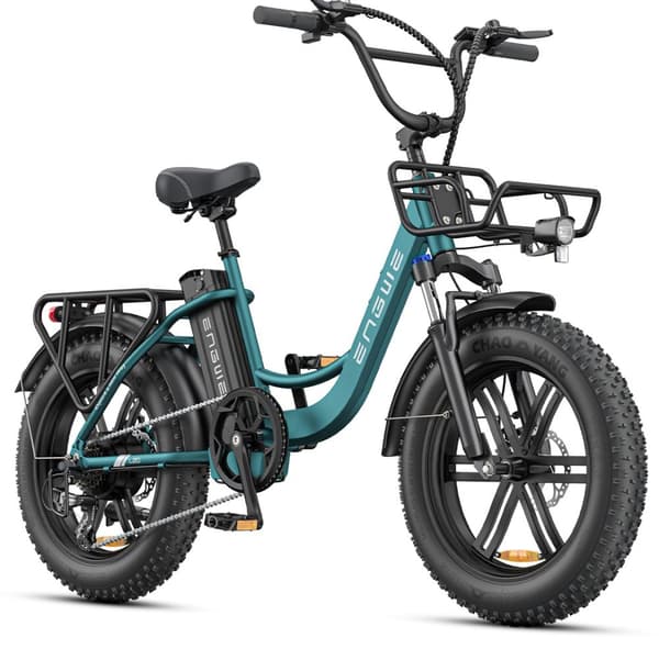 Engwe L20 2025 Nyaste Elcykel 25 km/h Hastighet Med Ram Aluminiumhjul 20 Tum Nior 250W 48V 13Ah Elcykel