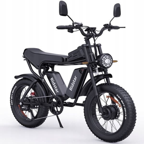 Ridstar Q20PRO 3000W 52V40Ah 2025 nya elfordon 60KM/H 180HP MTB
