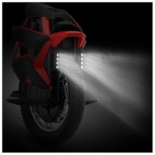 KINGSONG Elektrisk Monocykel S22 Pro + 2220 Wh, motor 4000 W, räckvidd upp till 200 km, hastighet begränsad till 25 km/h, däck 20"