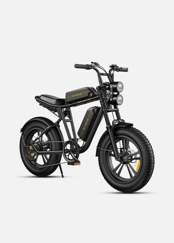 ENGWE M20 2025 nyeste elcykel 48V 26Ah dobbelt batteri, 20×4.0" dæk, 75 km rækkevidde bygget til eventyr