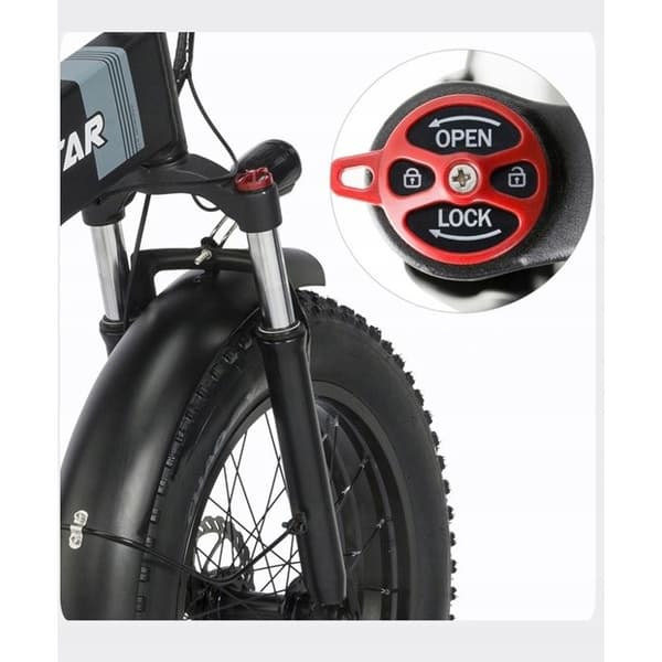 Ridstar H20Pro Fällbar elfordon 2000W 48V 23AH 50km/h 120Km 20"