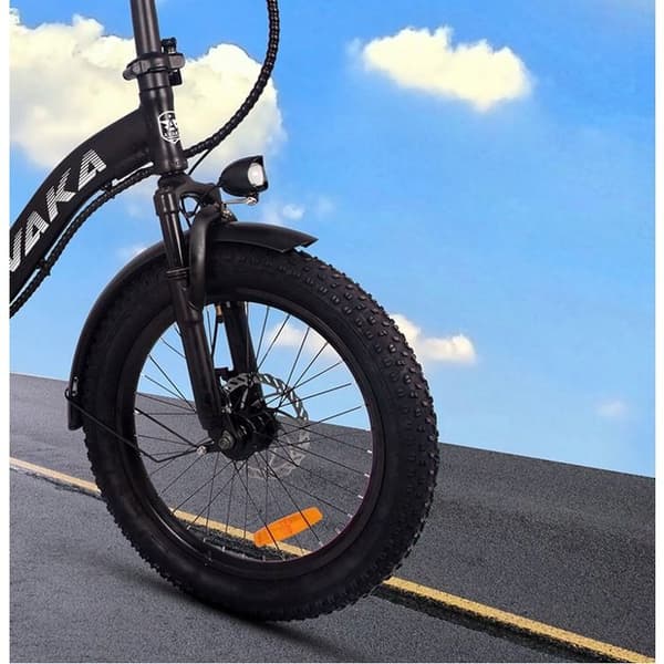 AVAKA-BZ20PLUS Fällbar elektrisk bil 48V 18.2AH 100km 20 "MTB"