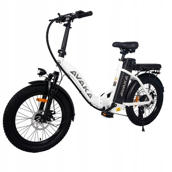 AVAKA-BZ20PLUS Fällbar elektrisk bil 48V 18.2AH 100km 20 "MTB"