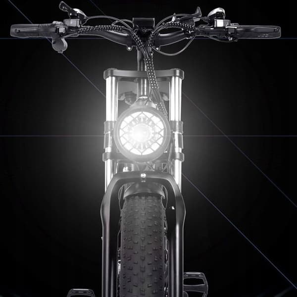 Fällbar elektrisk fordon H26PRO 1800W 23Ah 48V 59KM/H Oljebroms