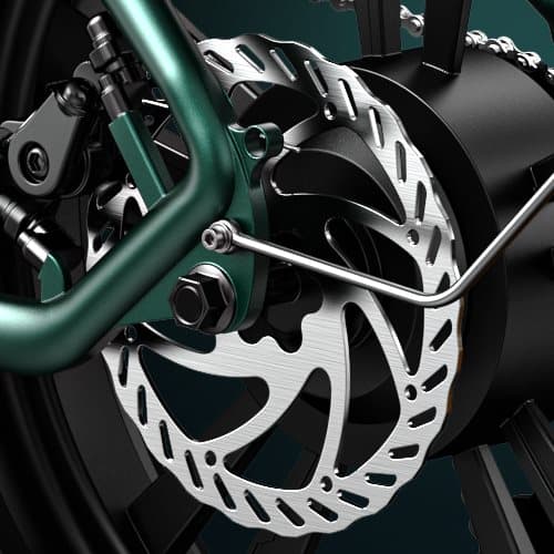 ENGWE M20 elcykel med 20*4.0 fatdäck - 750W motor - 48V 13Ah batteri upp till 75km räckvidd
