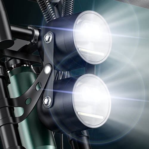 ENGWE M20 elcykel med 20*4.0 fatdäck - 750W motor - 48V 13Ah batteri upp till 75km räckvidd