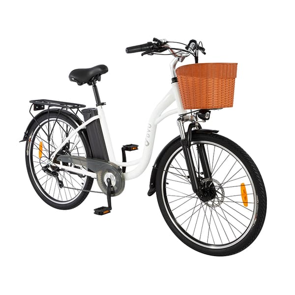 DYU C6 Urban elcykel - 26" hjul 36v 12.5Ah batteri upp till 70 km max räckvidd stadselcykel