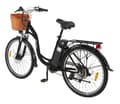 Miniatyrbild 3 av 8: DYU C6 Urban elcykel - 26" hjul 36v 12.5Ah batteri upp till 70 km max räckvidd stadselcykel