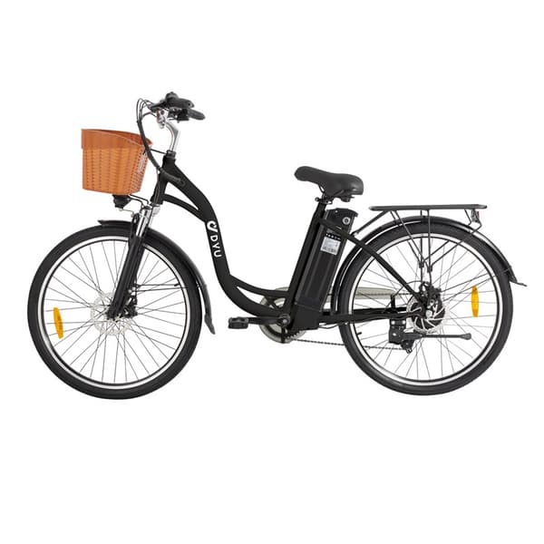 DYU C6 Urban elcykel - 26" hjul 36v 12.5Ah batteri upp till 70 km max räckvidd stadselcykel